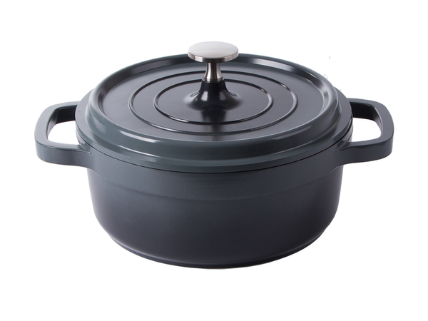Casserole plateau de cuisson couvercle 2.2l induction aluminium