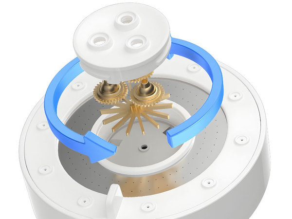 Душевая ладошка 5 режимов струи с фильтром воды антикаменная spa