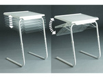 Table pliante mate ii plateau mobile