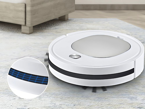 Automatinis belaidis robotas dulkių siurblys, galiingas elektrinis valymas