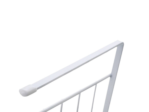 Metal basket under cabinet top 5 hooks paper holder