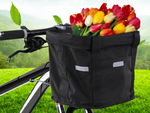Veľký košík na bicykel kovový košík na bicykel kliknite na riadidlá priestranný