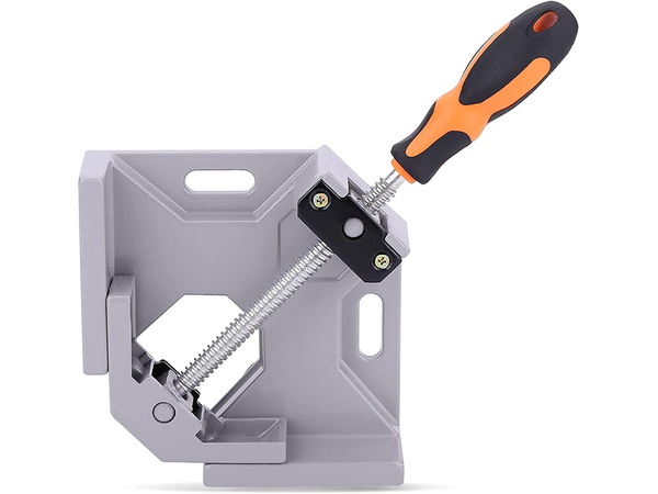 PINCE DE MENUISIER ÉQUERRE ÉTAU D'ANGLE 90 POIGNÉE MÉTALLIQUE