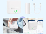 Mini impresora térmica inalámbrica portátil impresora para fotos y notas