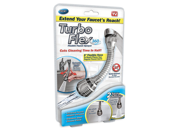 Prodloužení kohoutku perlátor chrom flex