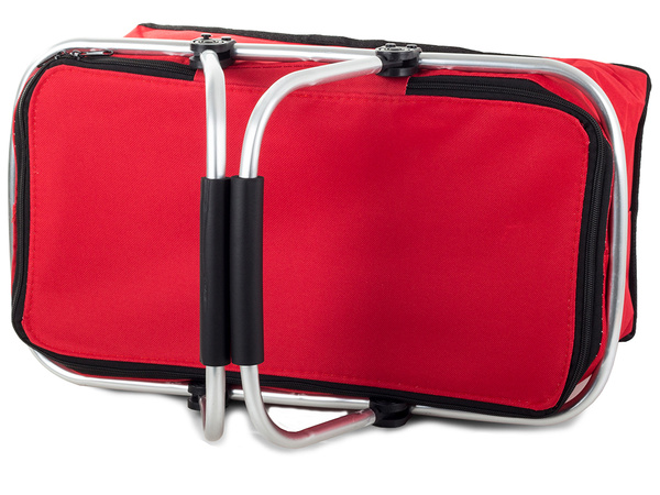 Coș de picnic pliabil termic coș de cumpărături izolator