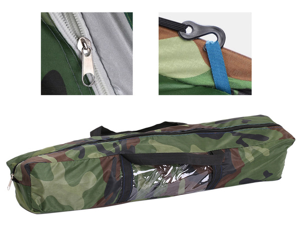 Kamping šotor moro xxl 2-3 osebe turistični šotor s komarnikom vrečko