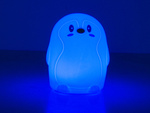 Vodil pingvin rgb daljinski upravljalnik usb nočna luč za otroke