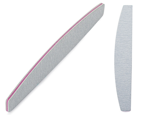 Double-sided nail file 100/180 zebra boat