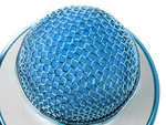 Bluetooth wireless microphone karaoke speaker voice modulator round