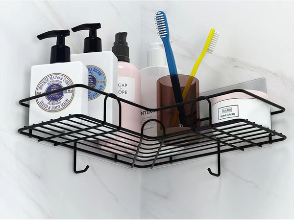 Loft ecke bad dusche regal hängen 2x haken