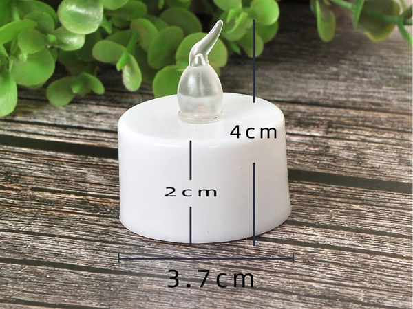 Аккумуляторная свеча для украшения подсвечника для венка эффект пламени