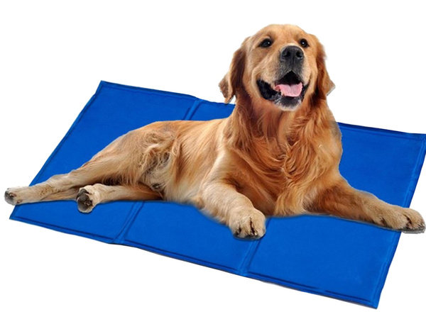 Tapis de refroidissement en gel hydrofuge pour chiens et animaux 50x90cm jambes de chat