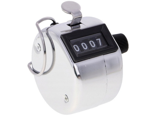 Contor pedometru mecanic cu clicker manual