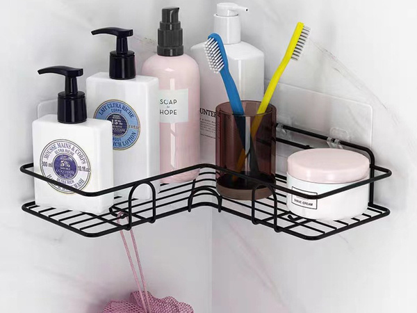 Loft ecke bad dusche regal hängen 2x haken