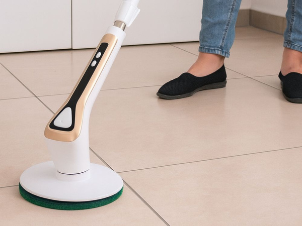 Elektriska rotējoša suka flīžu šuvēm slota uzgaļu komplekts akumulators