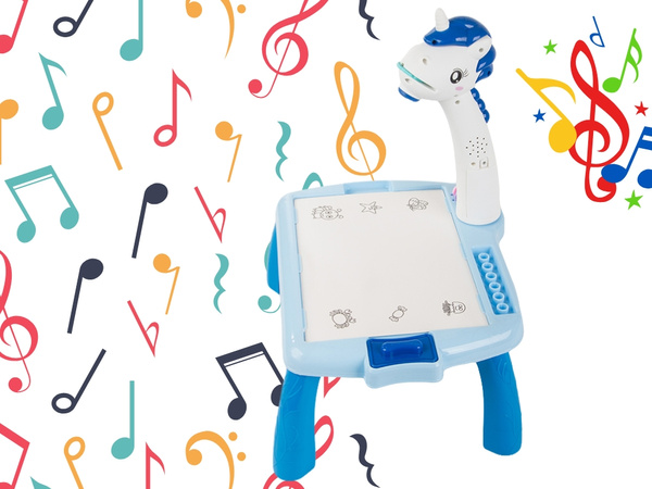 Írásvetítő rajzasztal táblák filctollak gyerekeknek filctollak