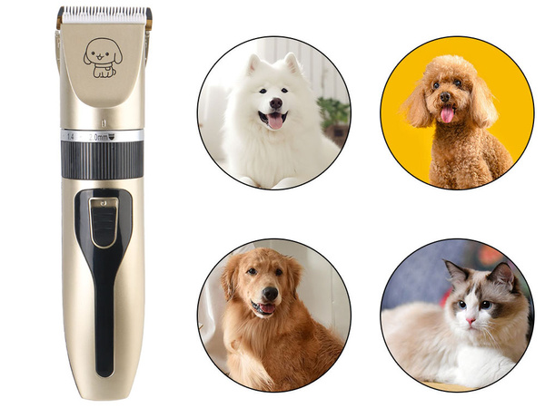 Cordless dog and pet clippers professional set