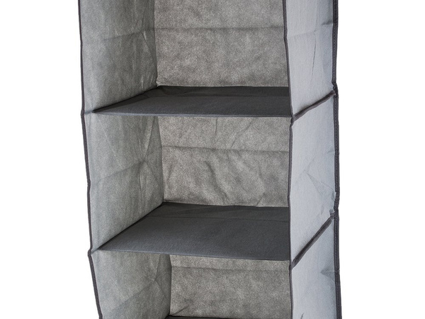 Kleiderschrank organizer hängeregal mit 3 böden 60cm