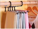 5 paires de porte-pantalons extractibles pour armoire