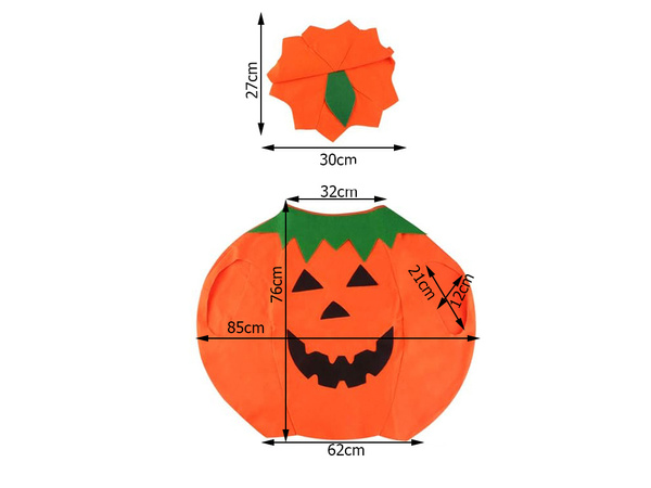 Kostým tekvice prestrojenie halloween kostým tekvica