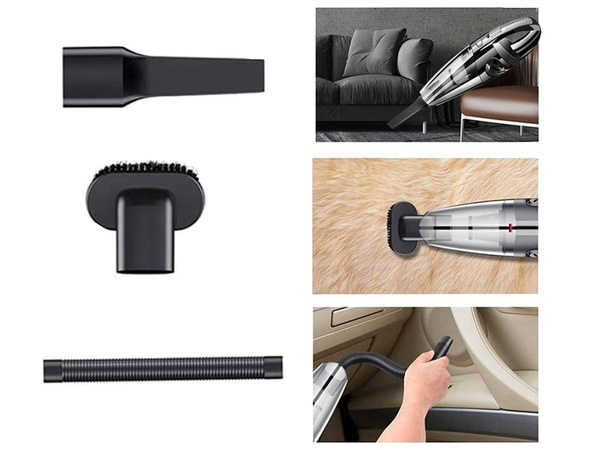 Aspirador de mano sin cable para coche usb recargable 120w