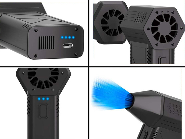 Powerful multifunction blower for dusting computer electronics
