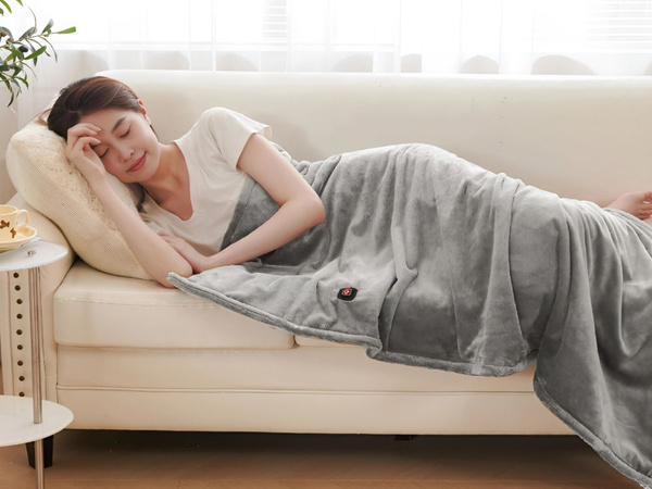 Usb elektrischer block gross 140x70 cm wärmeshirt 3 moden 7 heizzonen