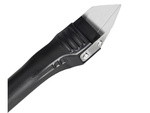 Scraper spatula for removing silicone and grout