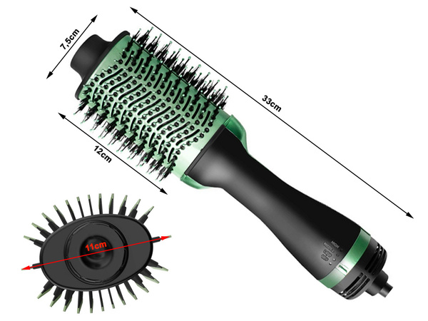 Sèche-cheveux fer à boucler fer à lisser brosse de coiffage grand 4 en 1