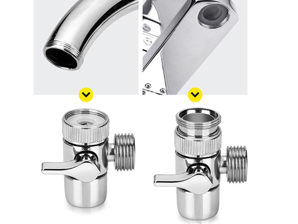 Shower handset bathroom tap