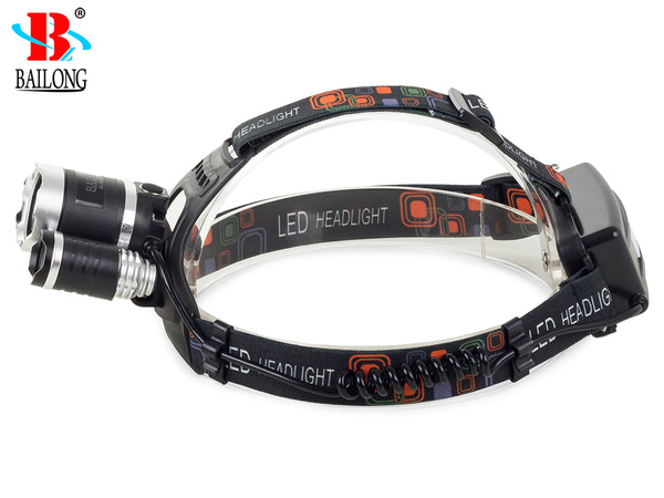 Fejlámpa bailong led cree xm-l t6 2 x xp-e