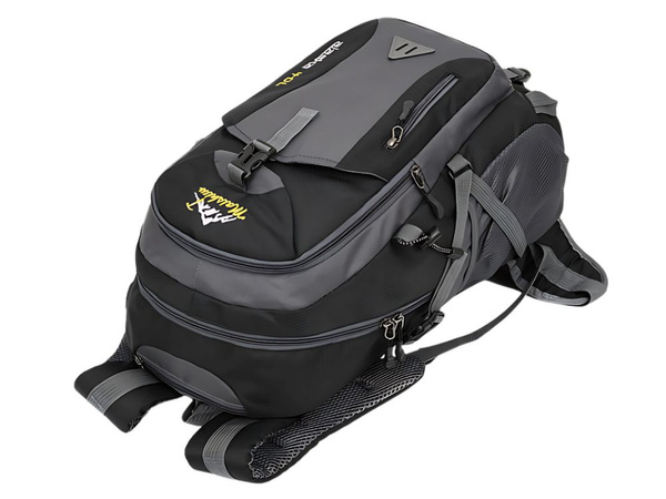 Rucsac 40l negru călătorie drumeții trekking puternic în munți durabil