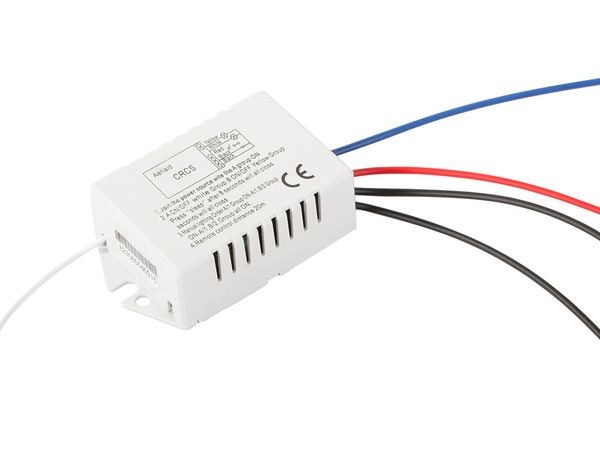 Bezvadu ieslēgšanas/izslēgšanas slēdzis 1 radio kanāla tālvadības pults