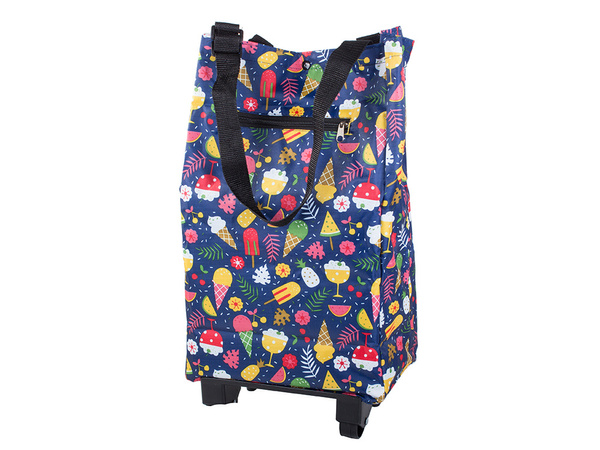 Iepirkumu maisiņš iepirkumu ratiņi ar riteņiem saliekamais iepirkumu maisiņš