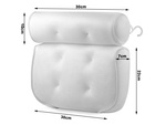 Badekissen mit saugnäpfen home spa kopfstütze soft hook