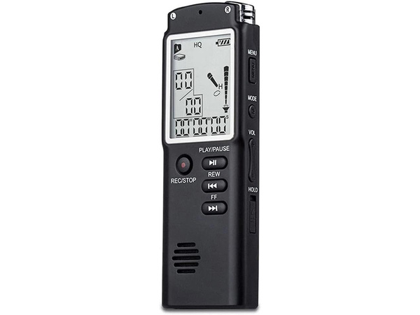 Цифровой диктофон mp3 плеер 8gb чувствительный микрофон наушники