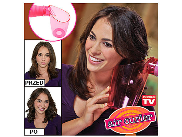 Õhu lokirulliga föön lokkis lokid