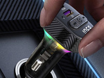 Car transmitter fm mp3/wma usb a+usb c 30w bluetooth 5.3 led qc 3.0