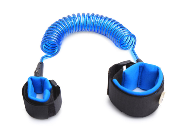 Leine des kindergeschirrs gegen fluchtverlust