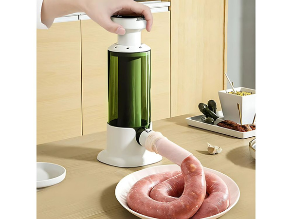 Mână cârnați umplutură cu 4 sfaturi verticale spritzer mașină