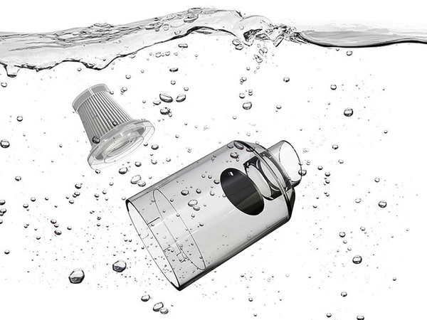 Extractor de ácaros de mano filtro sin bolsa para alérgicos lámpara uv