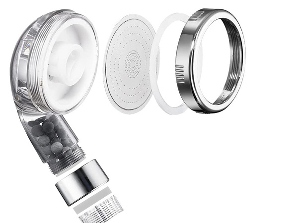 Mâner de duș cu filtru de piatră