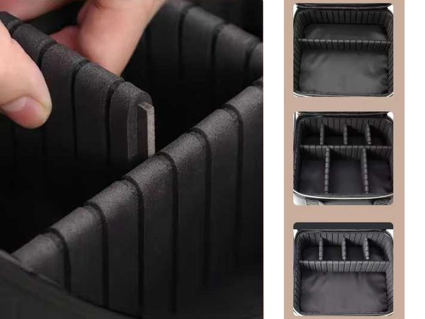 Cosmetic case cosmetic case travel organiser casket led mirror