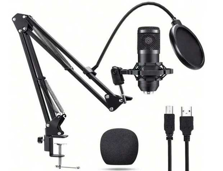 MIKROFON S DRŽÁKEM USB BM800 3.0M (12)