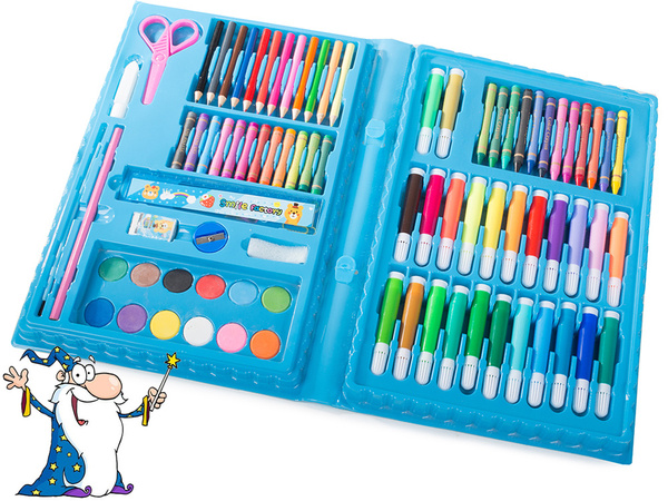 Set de artist pentru pictură în caz 86 buc