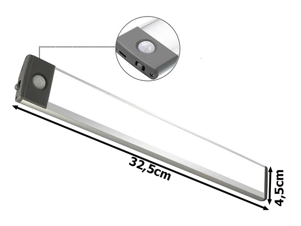 Lampe à capteur usb 32cm