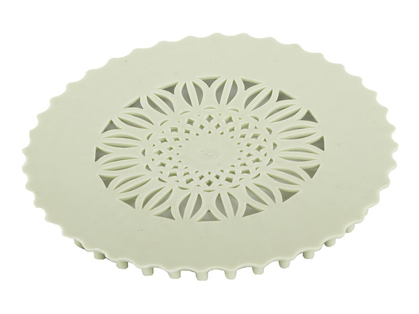 Silikonové sítko pro odtok vody z umyvadla do sprchy