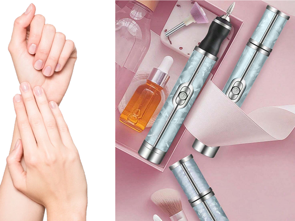 Küünte freesimise masin maniküür pediküür lõiketerade komplekt usb aku