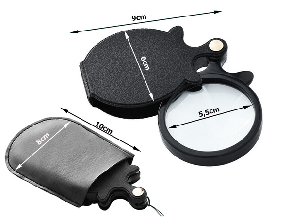 Faltlupe tasche mini etui lanyard